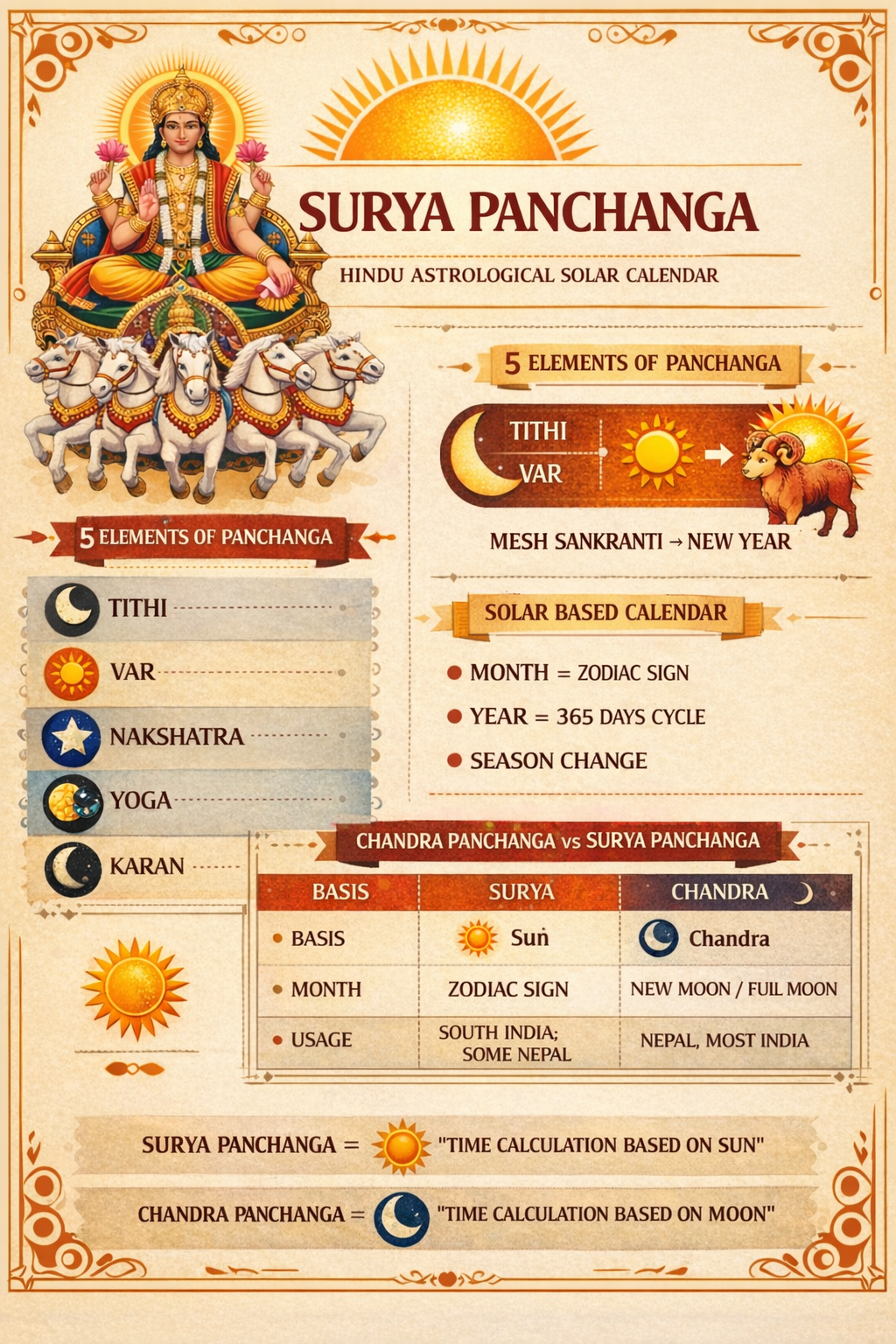 surya Panchanga | सूर्य पञ्चाङ्ग 2078 patro PDF